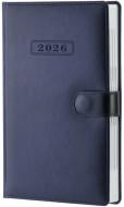 Щоденник датований Nebraska Optima A5 2026 O26151 темно-синій
