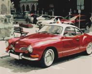 Картина за номерами Ретро на дорогах міста BS52382 40x50 см Brushme