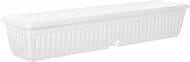 Ящик балконний Алеана Терра МК 80,0х19,0 см прямокутний 15 л білий (114098)