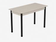 Стол обеденный Ferrum Decor SMART 1100x675x750мм кашемир/черный Стол обеденный Ferrum Decor SMART 1100x675x750мм кашемир/черный