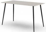 Стол обеденный Ferrum Decor Бона 1200x640x750мм кашемир/черный
