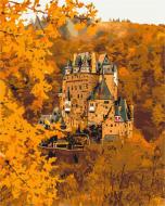 Картина за номерами Осінній замок Ельц BS52372 40x50 см Brushme Картина за номерами Осінній замок Ельц BS52372 40x50 см Brushme