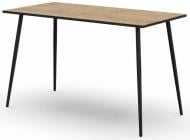 Стол обеденный Ferrum Decor Бона 1200x640x750мм дуб кремона торро/черный