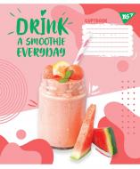 Тетрадь школьная Smoothie А5/12 в клетку YES Тетрадь школьная Smoothie А5/12 в клетку YES