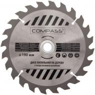 Пильный диск COMPASS  190x30x1.4 Z24