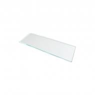 Полка стеклянная прямоугольная 10 мм 600x прозрачный