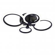 Люстра светодиодная Victoria Lighting с пультом д/у 55 Вт черный Mercy/PL4 black