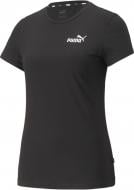 Футболка Puma ESS+ EMBROIDERY TEE PUMA BLACK 84833101 р.2XS черный