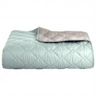 Покрывало Стиль Cube 210x240 см IDEIA мятный/светло-серый