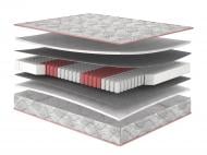 Матрац ортопедичний Кармін New MatroLuxe 140x190 см