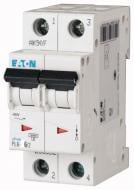 Автоматический выключатель Eaton 2п 6A PL6-C6/2 6kA 286564 Автоматический выключатель Eaton 2п 6A PL6-C6/2 6kA 286564