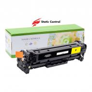 Картридж лазерний Static Control HP CLJP CF382A (312A) Static Control 2.7k yellow жовтий