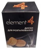 Розпалювач з деревної шерсті Element4 диски 1 кг