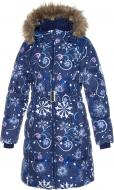 Пальто для дівчинки HUPPA Yacaranda р.134 синій 12030030-94286-134