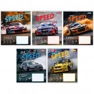 Зошит шкільний 36 аркушів клітинка Speed the best (767331) 1 вересня