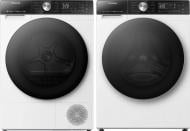 Сушильна машина Hisense DH5S102BW/UA + пральна машина WF5S1045BW/UA