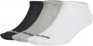 Носки Adidas GE6137 р.S белый/серый/черный 3 шт.