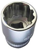 Головка універсальна Whirlpower квадрат 1/4" розмір Е11 11/32" 9мм 1 шт. 24019
