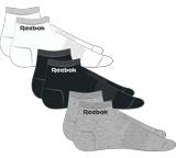 Носки Reebok Act Core Ankle Sock GH8168 р.S серый/черный/белый 3 шт.