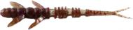 Приманка FishUp Flit 3 из пластизоля для ловли рыбы 76 мм 8 шт. Green Pumpkin Brown/Red & Purple