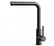 Смеситель для кухни Teka UNI 9331 чёрный с выдвижнм изливом