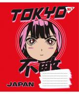 Зошит шкільний 36 аркушів клітинка Anime (766408) YES
