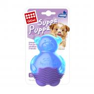 Игрушка для собак GiGwi Мишка с пищалкой синий Suppa Puppa 9 см
