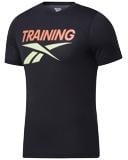 Футболка Reebok REEBOK TRAINING TEE GI8399 р.S черный