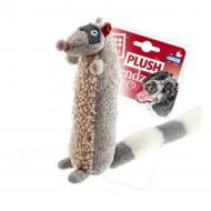 Игрушка для собак GiGwi Енот с пищалкой Plush текстиль 17 см