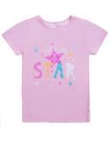 Футболка для девочек Luna Kids с принтом Star р.98 розовый