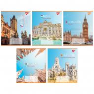 Тетрадь школьная 36 листов клетка Greatest cit(767066) YES