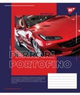 Тетрадь школьная 36 листов клетка Limited Cars (765008) YES