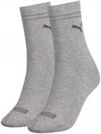 Носки Puma PUMA WOMEN SOCK 2P GREY MELANGE 90795703 р.39-42 серый 2 пари шт.