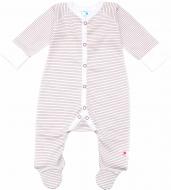 Комбинезон Minikin коричневые полоски р.68 в полоску 198050368