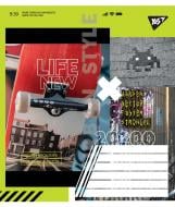 Тетрадь школьная New life А5/48 в клетку YES Тетрадь школьная New life А5/48 в клетку YES