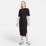 Платье Nike W NSW ESSNTL MIDI DRESS DV7878-010 р.S черный