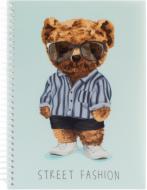 Блокнот Pets Fashion: Bear А5 80 аркушів O20832-27 Optima