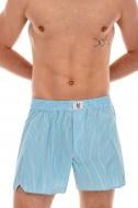 Трусы-шорты мужские мужские German Volf 2315 L белый/голубой