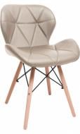 Стілець обідній GT Racer X-D27 бежевий / бук