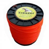 Леска для мотокосы TRESZER 2,4 мм 1171 м звездочка (011-075)