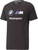 Футболка Puma BMW MMS ESS LOGO TEE PUMA BLACK 53814801 р.S черный