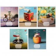 Зошит шкільний 36 аркушів лінія Animal art (767081) YES