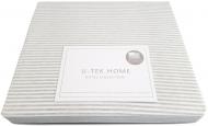 Простынь на резинке Cotton Stripe Grey 10 (CSG10140200) 140x200 см в полоску U-TEK