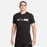 Футболка Nike M NSW TEE NEW DNA LBR FB9774-010 р.XL черный
