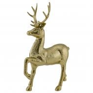 Украшение новогоднее MIS LT Олень благородный малый 16 см золотой
