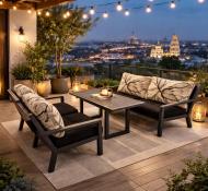 Комплект металлической мебели Matori Лофт "Небраска" Обеденный