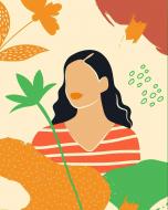 Картина по номерам Триптих Летний стиль 1 BS52437 40x50 см Brushme