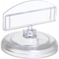 Ценникодержатель Expert шарнирный 48х40 мм прозрачный 5 шт.