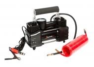 Компресcор автомобильный Poputchik 85 л/мин + набор ремкомплекта для шин в кейсе