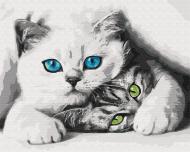 Картина по номерам Муркотики BS51695 40x50 см Brushme Картина по номерам Муркотики BS51695 40x50 см Brushme